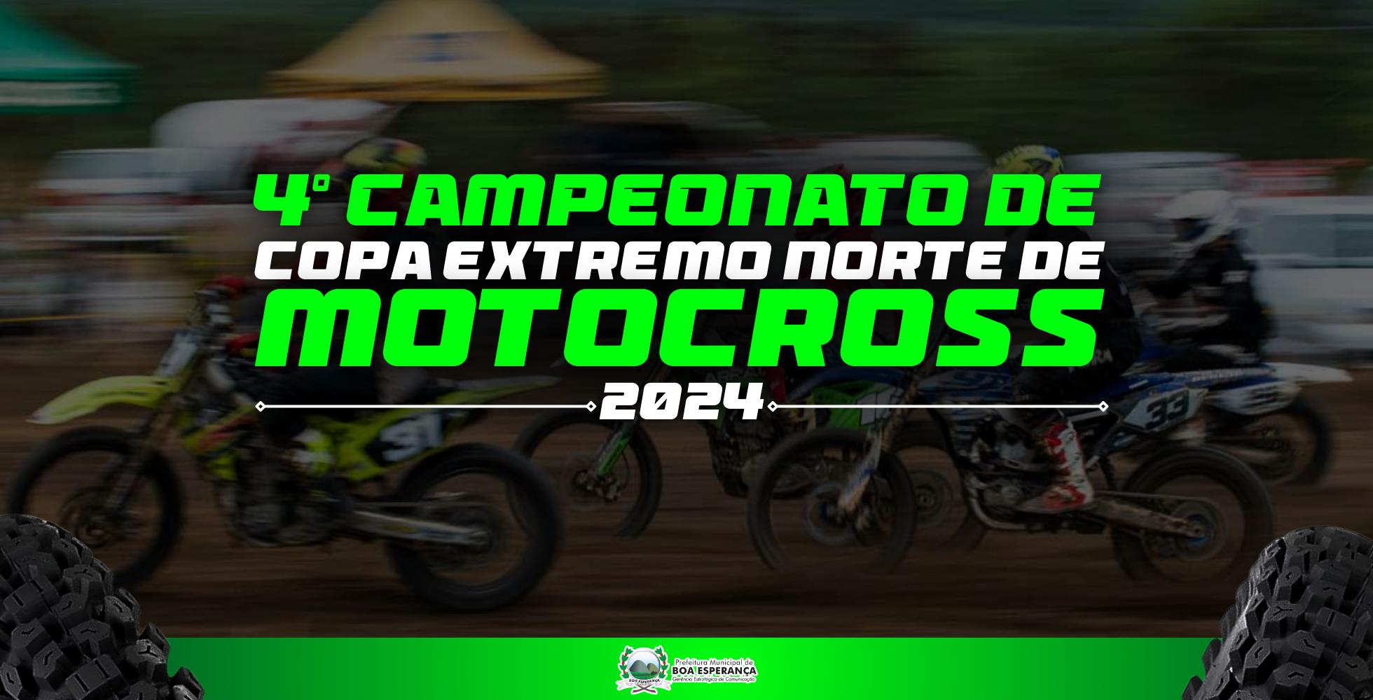 Boa Esperança Recebe o 4° Campeonato de Copa Extremo Norte de Motocross 2024